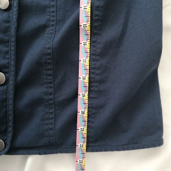 Pendleton Cotton Twill Laguna Utility Button Up Navy Jacket Military Style Large - Picture 15 of 16